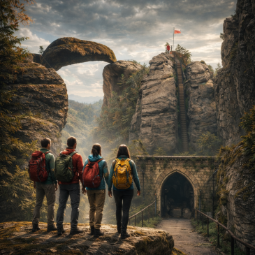 PIESZY MARATON CZTERECH SKALNYCH MIAST (CZECHY)